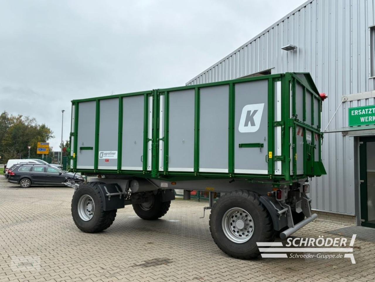 Anhänger typu Kröger HKD 302 | SEITENBORDWÄNDE ALS PORTAL, Gebrauchtmaschine v Langförden (Obrázek 8)